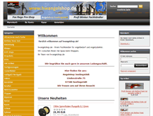 Tablet Screenshot of hwangelshop.de